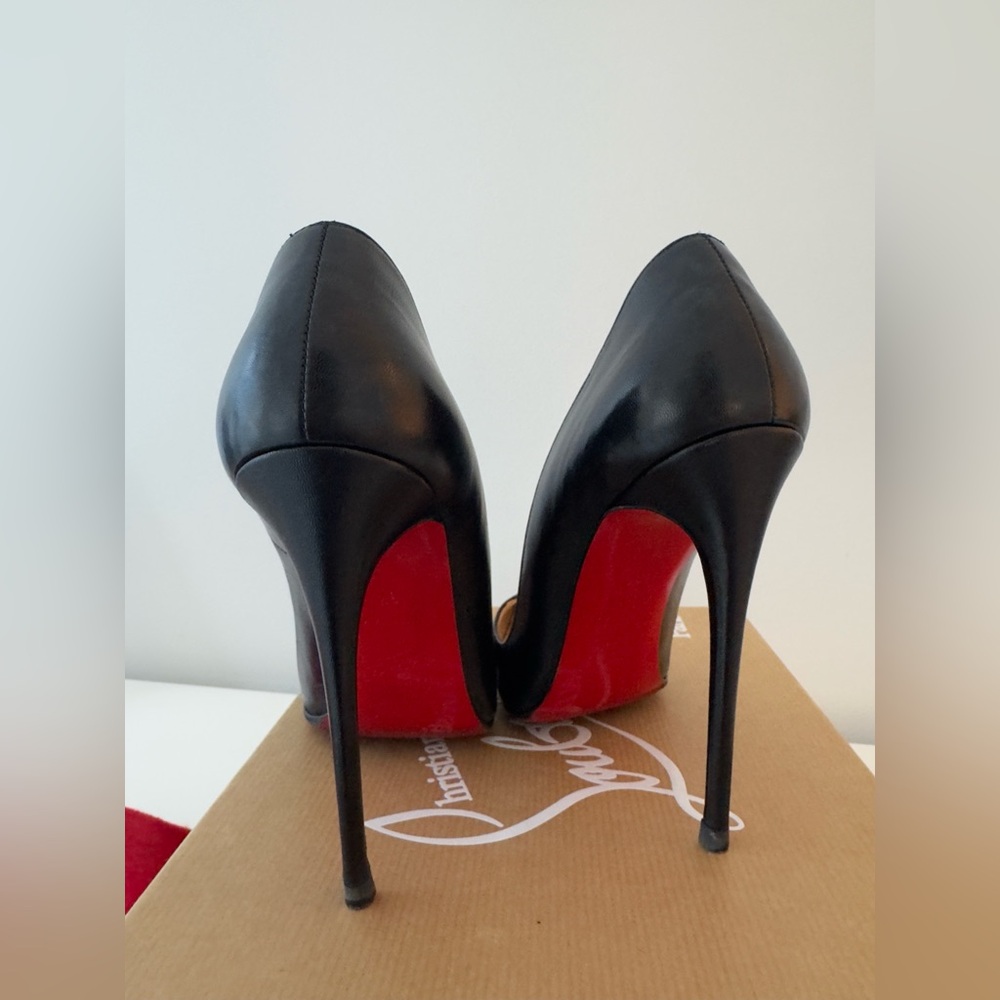 Christian Louboutin So Kate 120 - Black Leather